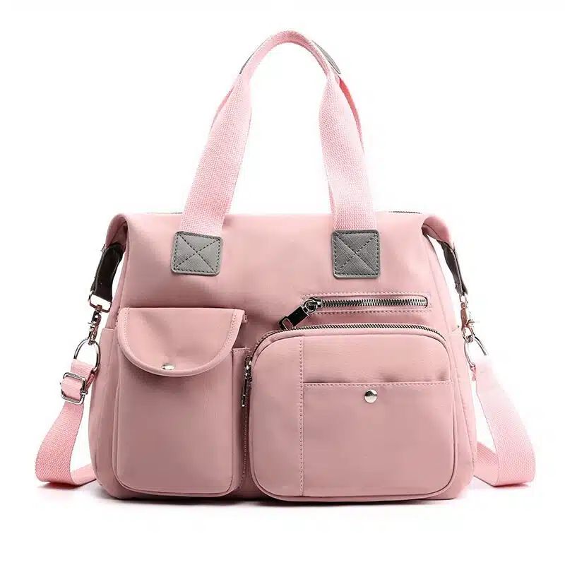 sac à main de voyage à bandoulière en nylon pour femme