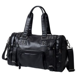 sac à main de voyage tendance à bandoulière en simili cuir