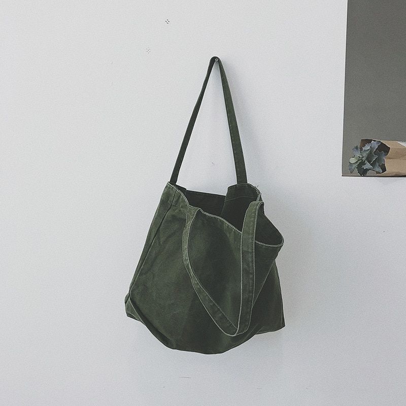 sac à main décontracté en toile de coton