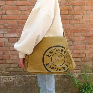 sac à main en bandoulière en toile pour femmes