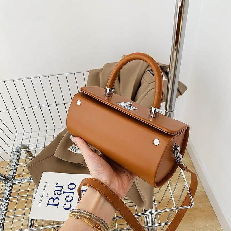 sac à main en cuir pour femmes avec bandoulière réglable