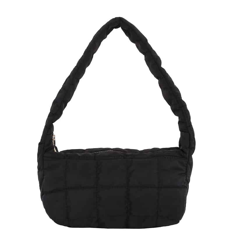 sac à main en textile matelassé