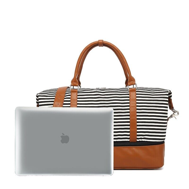 sac à main femme rayures marines