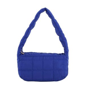 sac à main matelassé en coton et en nylon