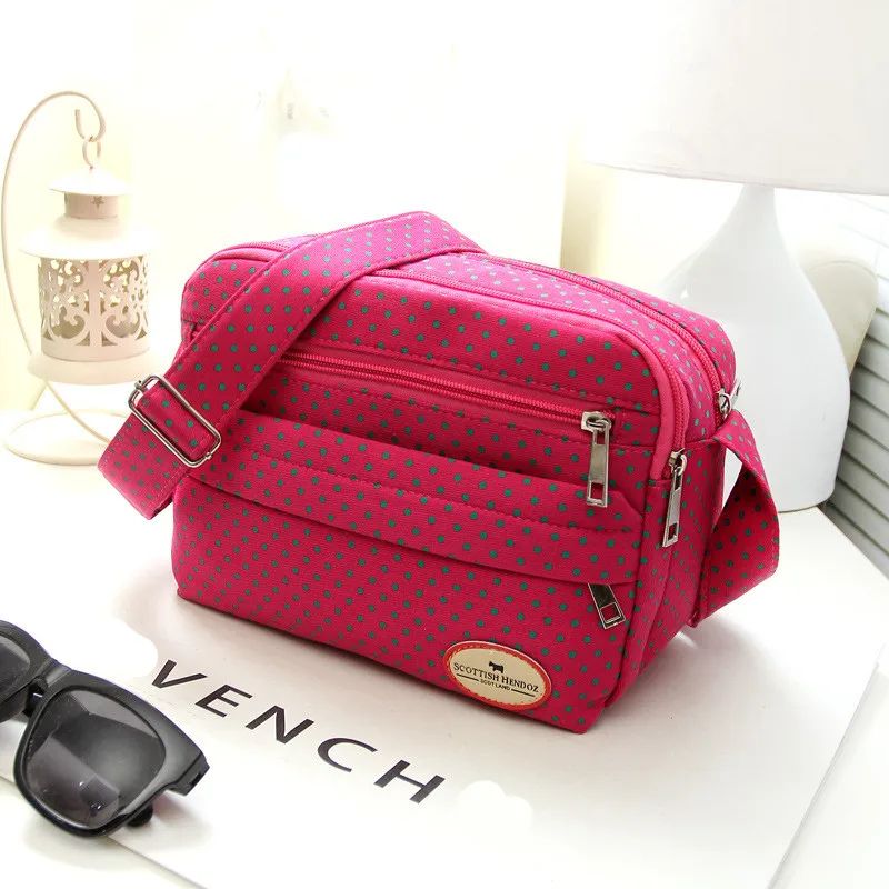 sac à pois cabine avec bandoulière