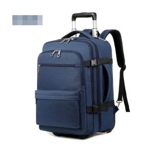 sac à roulettes de voyage transformable en sac à dos pour homme