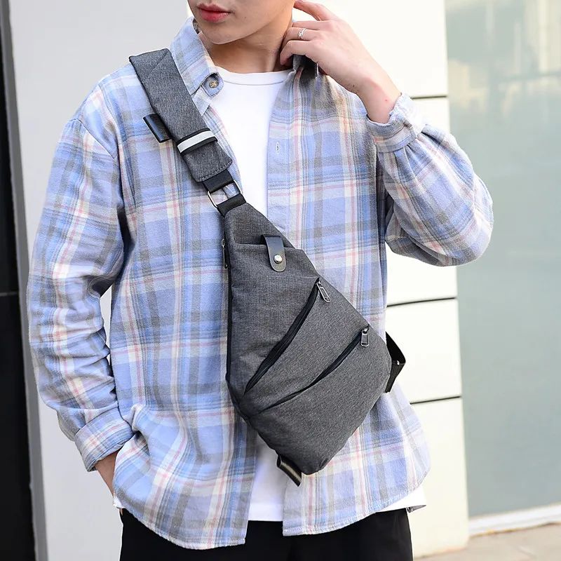 sac banane de voyage grande taille en toile pour homme