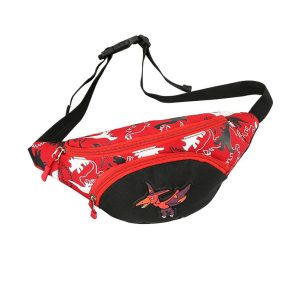 sac banane pour enfant aux motifs dinosaures