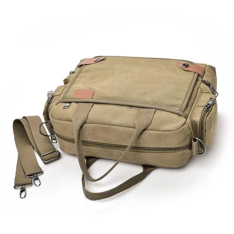 sac bandoulière en toile vintage pour homme