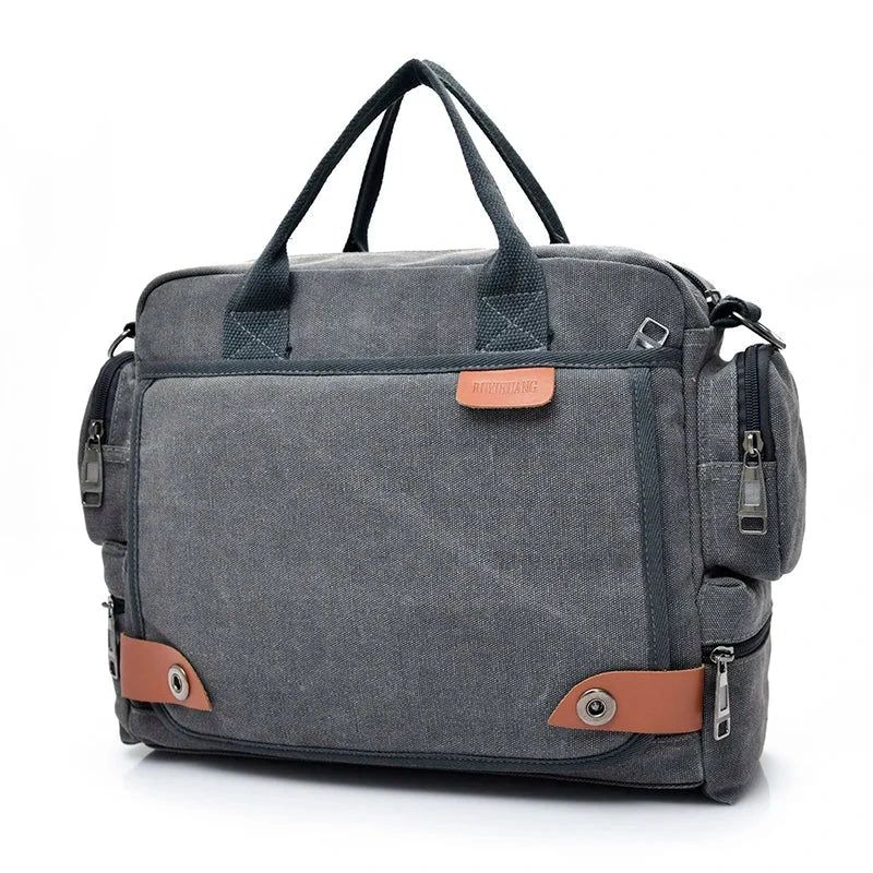 sac bandoulière homme toile vintage pour sorties