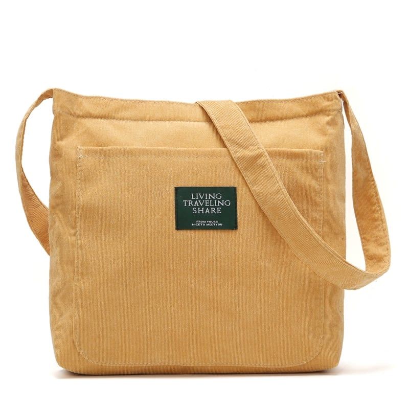 sac bandoulière tendance en velours