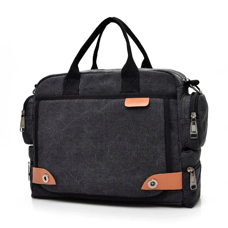 sac bandoulière très tendance homme toile vintage