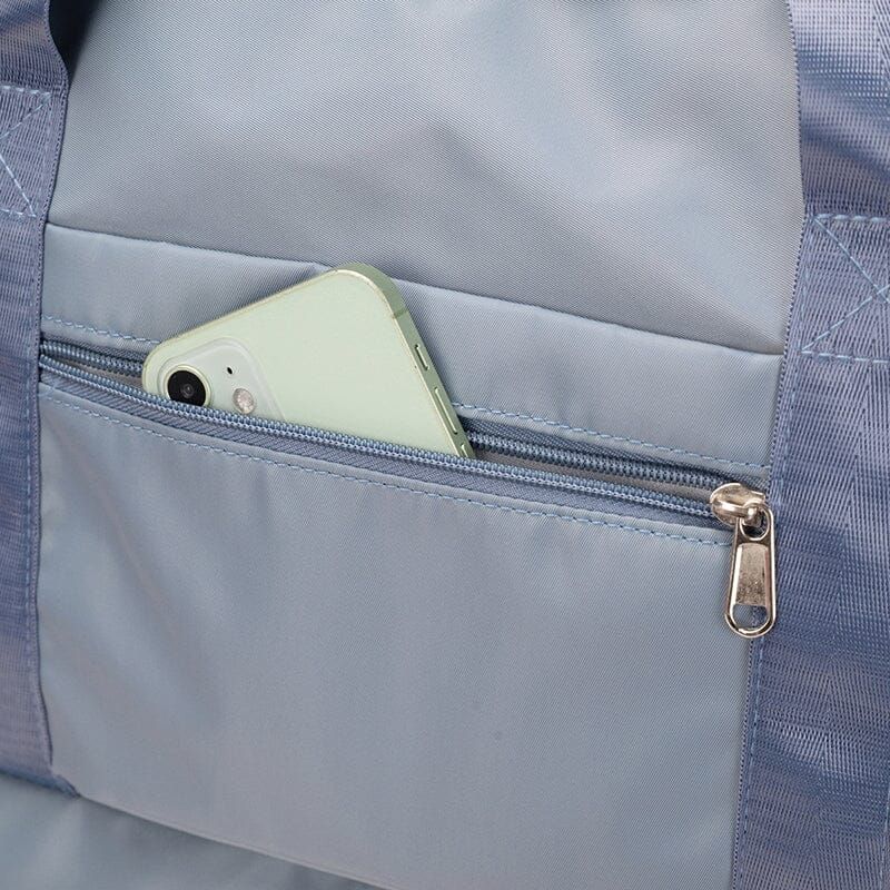 sac bleu ciel adapté pour voyage femme
