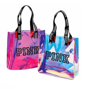 sac cabas de voyage imperméable pink