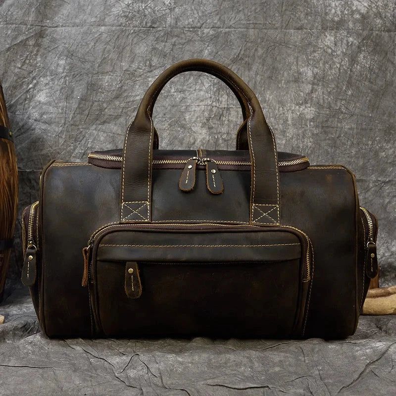 sac cuir homme style élégant