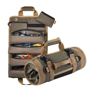 sac de rangement de voyage vert pour outils