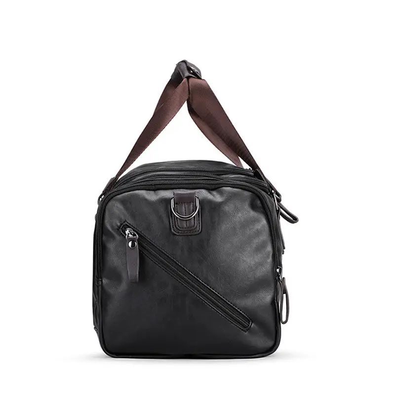 sac de sport en simili cuir pour homme
