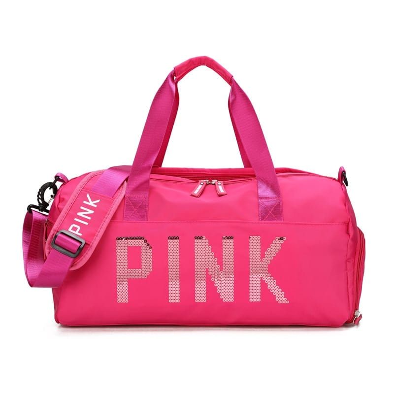 sac de sport et de voyage PINK pour femmes