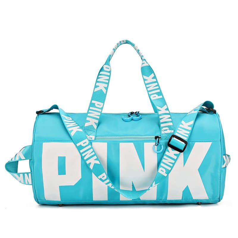 sac de sport PINK en nylon pour femme