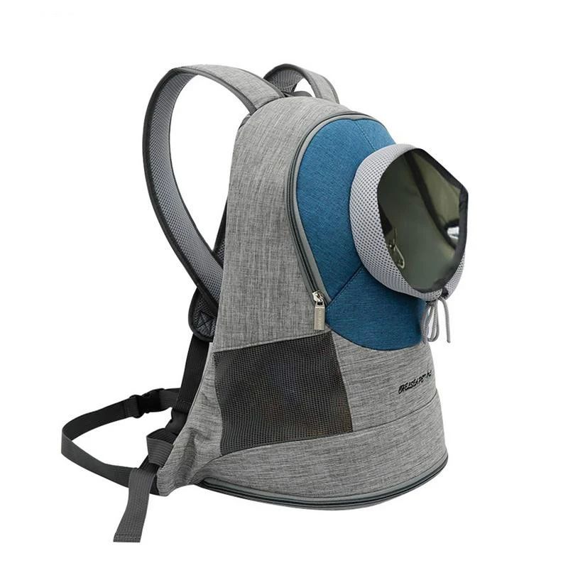 sac de transport pour chiens et chats avec col ajustable