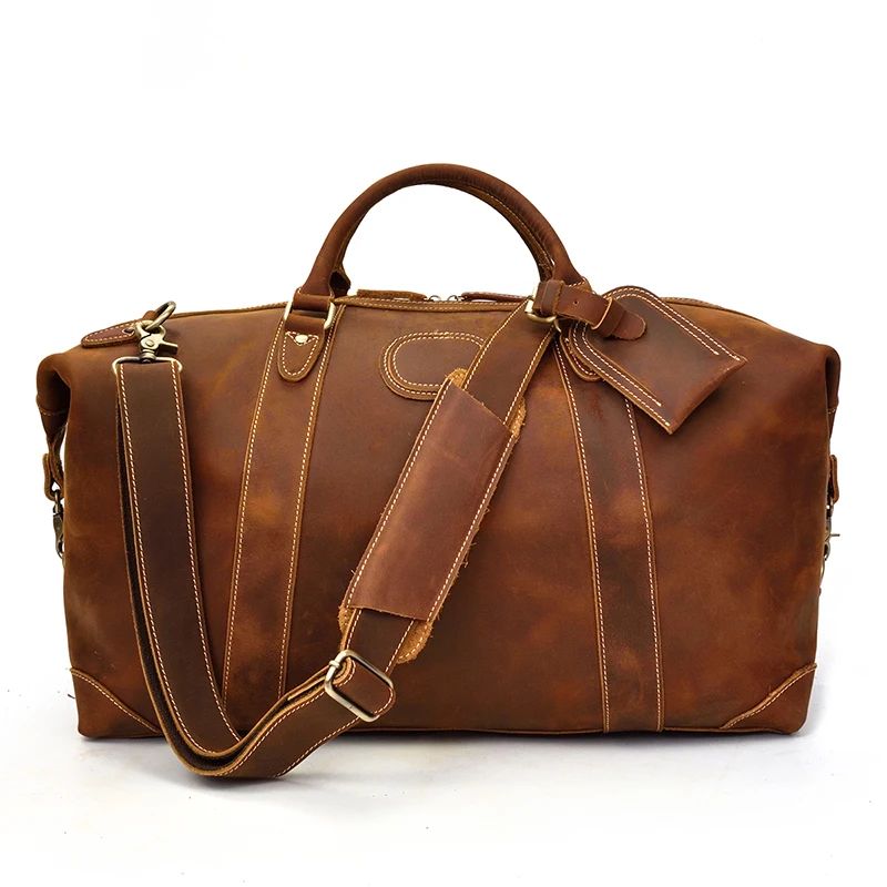 sac de voyage 100 pour cent cuir vintage pour homme
