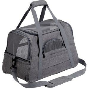 sac de voyage 3 entrées pour chats et chiens