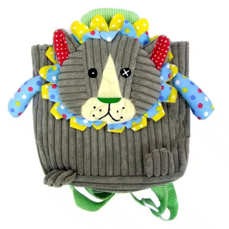 sac de voyage animaux rigolos en velours