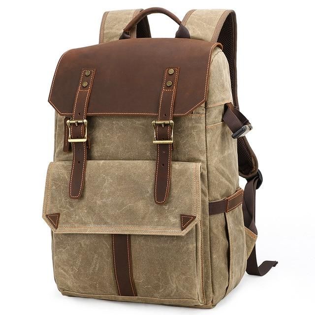 sac de voyage appareil photo design vintage