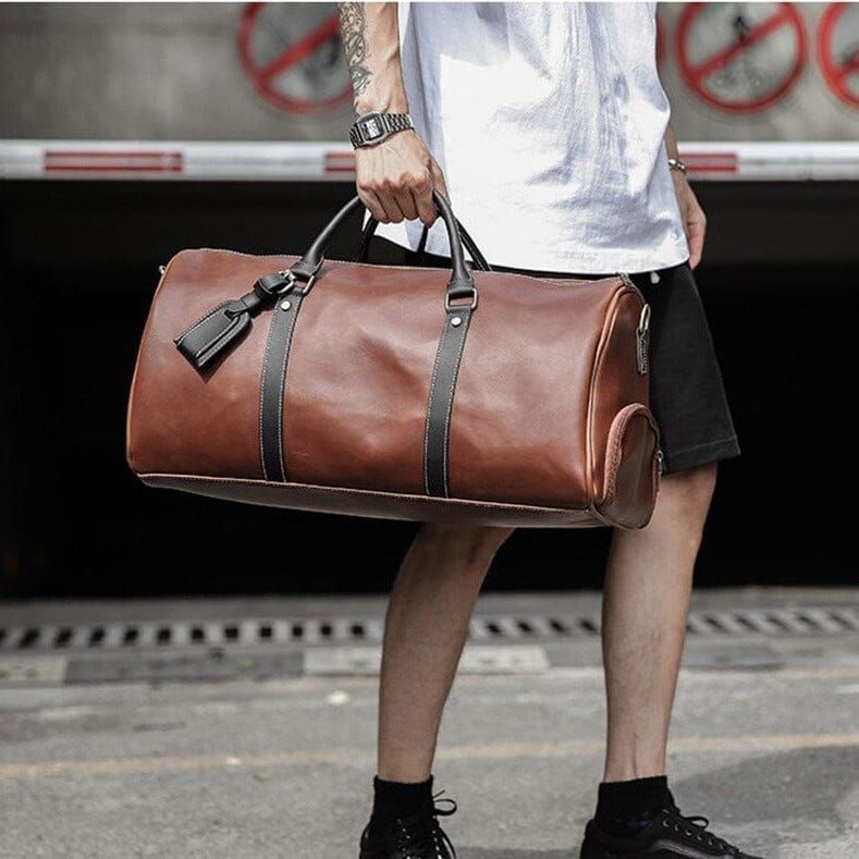 sac de voyage bandoulière avec compartiment pour chaussures