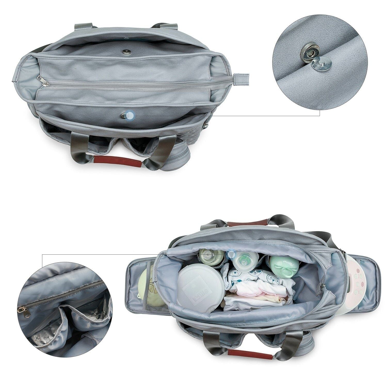 sac de voyage bébé avec compartiments