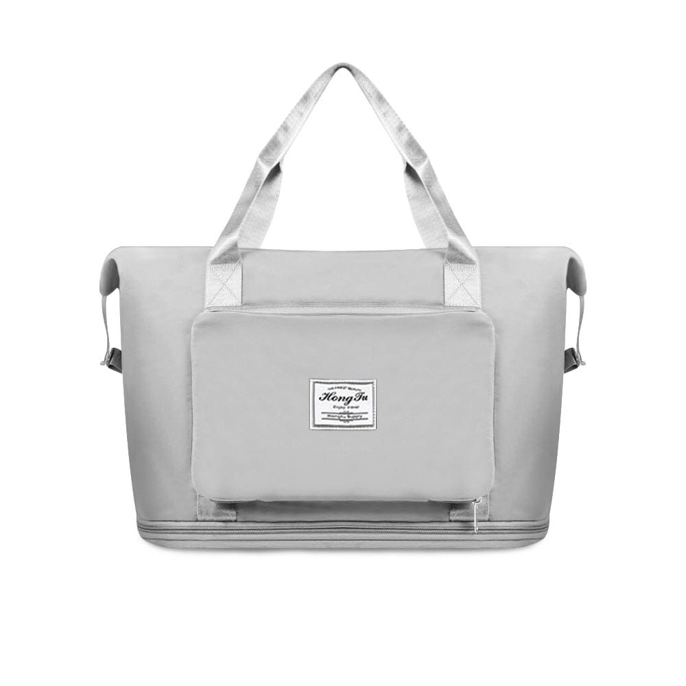 sac de voyage bleu extensible