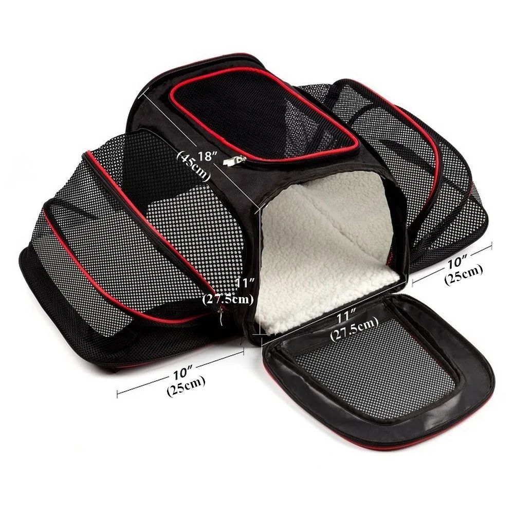 sac de voyage confortable pour animaux avec housse extensible