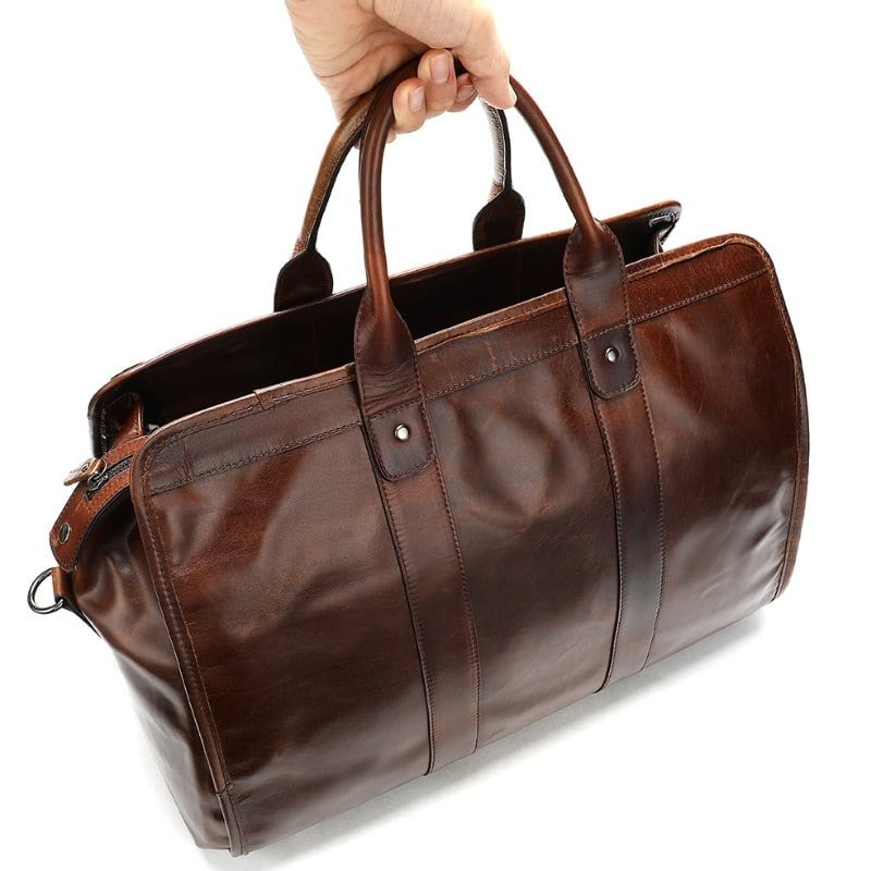 sac de voyage cuir stylé pour homme