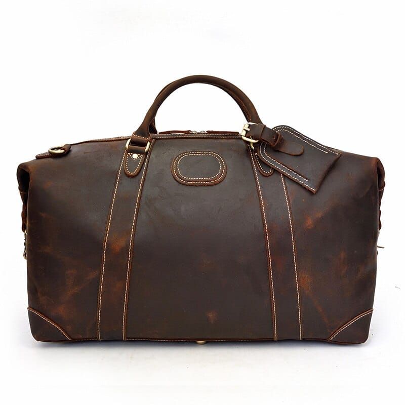 sac de voyage cuir vintage homme
