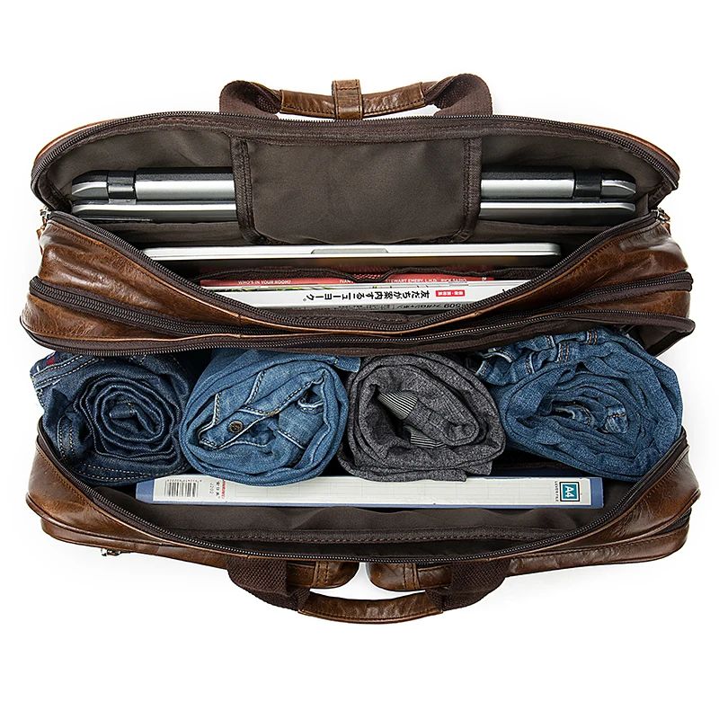 sac de voyage en cuir de luxe