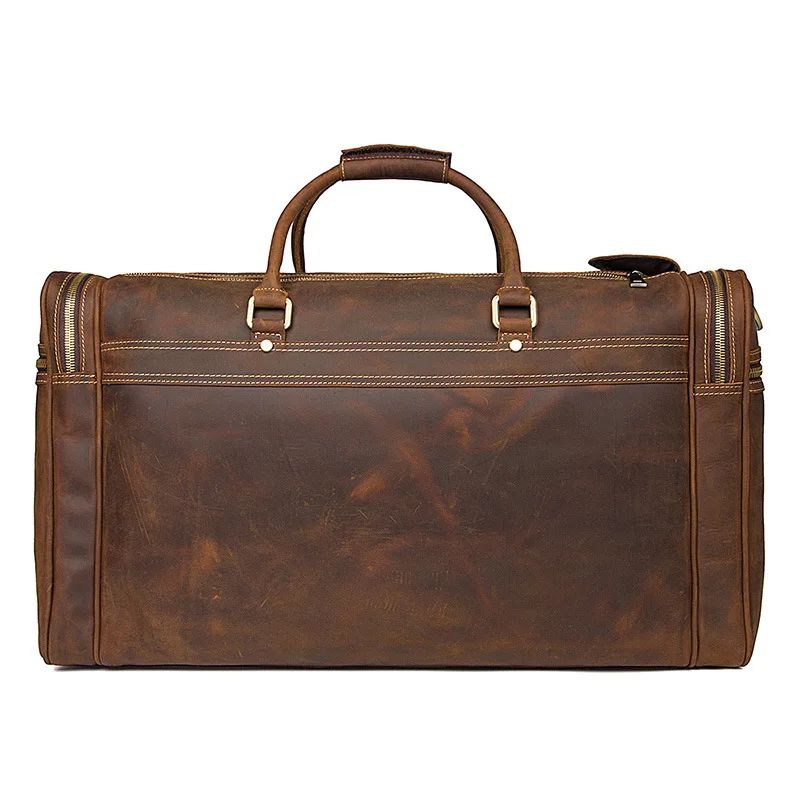 sac de voyage en cuir durable pour homme