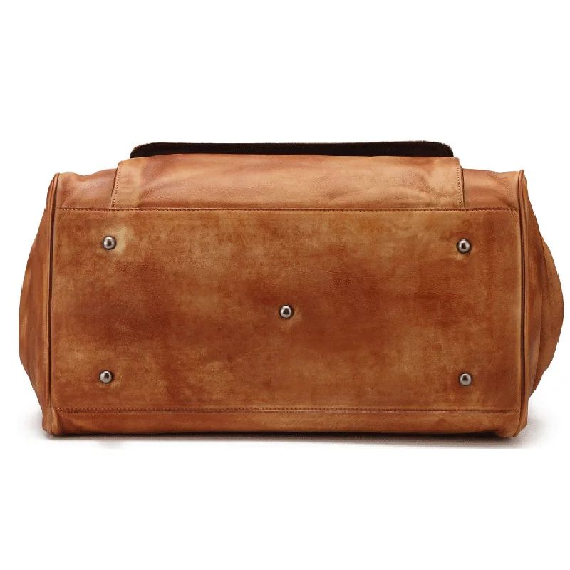 sac de voyage en cuir élégant