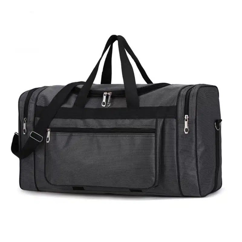 sac de voyage en nylon multipoches à bandoulière