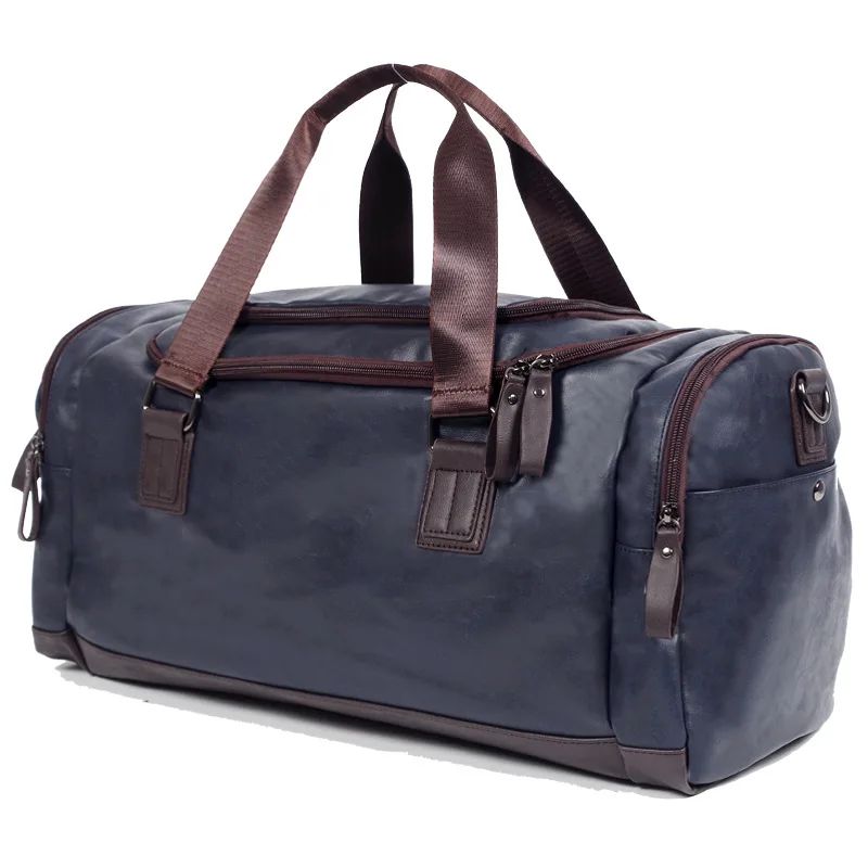 sac de voyage en simili cuir spacieux