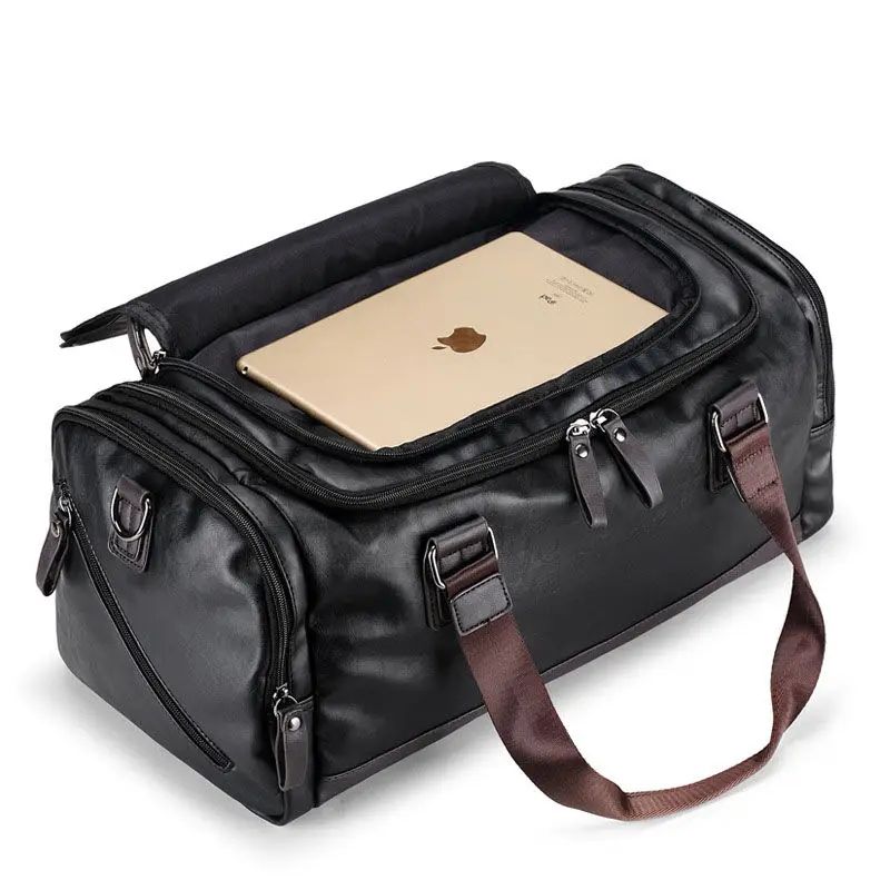 sac de voyage homme simili cuir