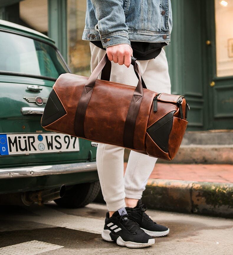 sac de voyage marron