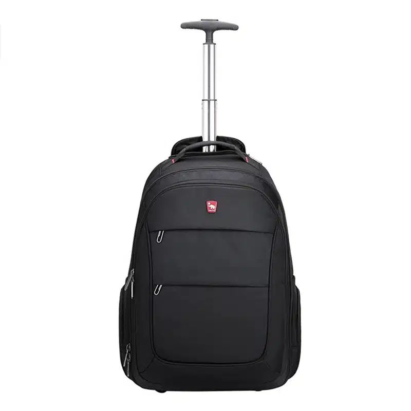 sac de voyage noir à roulettes