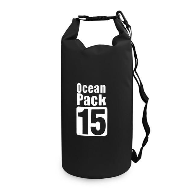 sac de voyage noir étanche