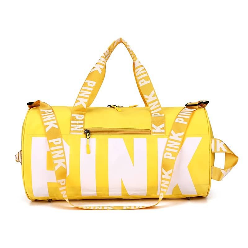 sac de voyage PINK avec bandoulière ajustable