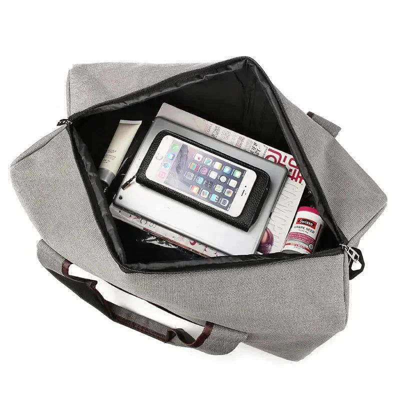 sac de voyage polochon vintage