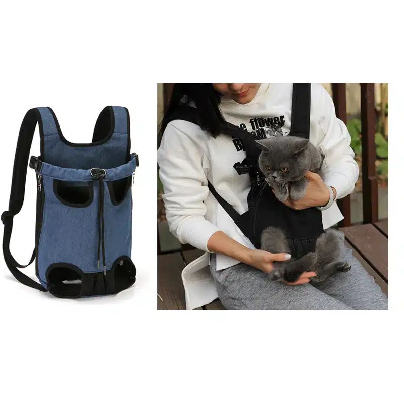 sac de voyage pour chat et chien à porter sur le dos