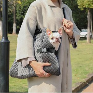 sac de voyage pour petit chien tendance