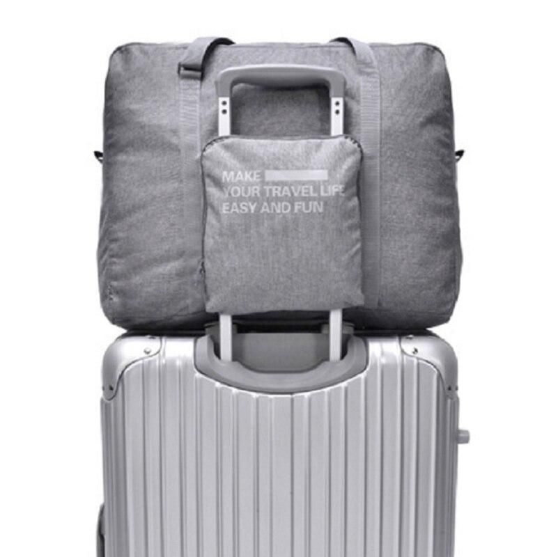 sac de voyage pratique et léger gris