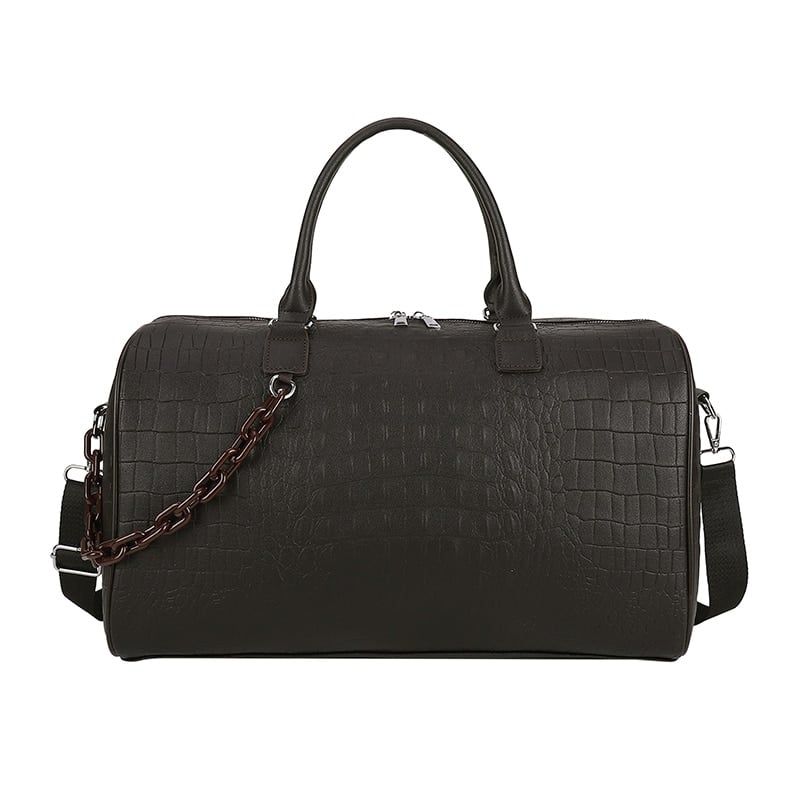 sac de voyage style crocodile