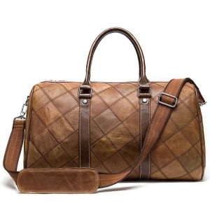 sac de voyage vintage en cuir